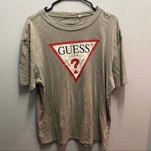 Guess oversized graphic T-shirt